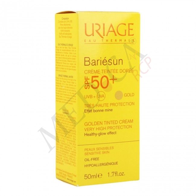 Uriage Bariesun Gold Tinted كريم SPF٥٠+